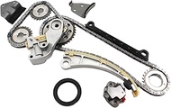 Timing Chain Kit Compatible with Suzuki Sidekick Esteem Vitara Aerio SX4 1.8L 2.0L 2.3L, fits Chevro