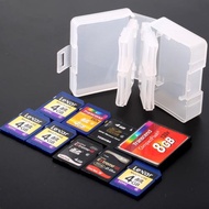 SD卡內存卡收納盒適用微單反相機SD/CF卡盒整理收納包1張CF+8張SD卡盒 收納盒XT30 II A7M4 5D2 A7R3 A6400