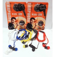 FG HEADSET HANDSFREE M-525 + MIC STEREO EARPHONE BASS M525