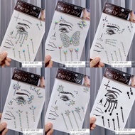 Face stone | Facecrystal half face |Rave Accessories - EDM Accessories - Music festival - Music fest