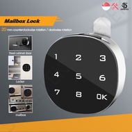 Smart touch screen password lock Mailbox lock letter box lock electronic lock drawer Digital lock