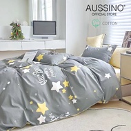 Aussino Twinkle 100% Cotton Fitted Sheet Set/Quilt Cover Set