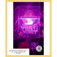 Decide Acrylic Acrylic Box Display Lightstick VERIVERY Verrer Version 3 Laser Engraving