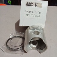 PISTON WITH RING FOR KAWASAKI  AR80 SIZE 1.00/48MM