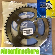 ESPADA Sprocket 428 Gold SYM VF3I185 FXR150 VF3I 4 Lubang Harden Steel Spoket 43T 44T 45T 428H Spock