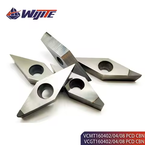 VCMT160402 04 08 VCGT160402 04 08 PCD CBN High hardness turning Used for non-ferrous metals such as 