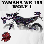 Full sticker fullbody sticker/ wr 155 yamaha wr 155 wolf 1