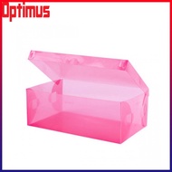 Optimus Depot Transparent Shoe Box 33 x 20.5 x 12.5 cm - Pink