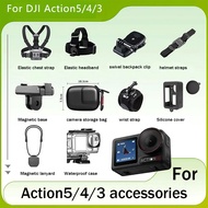 Perfect accessories for DJI Action 5 Pro/4/3 Action cameras, accessories