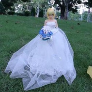 [角落市集]FateStayNight Saber 10週年婚紗禮服 真人版 塞巴 婚紗盒裝 港版 無證