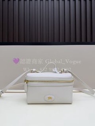 紫鑽🌟誠信商家🌟💜全新Burberry Mini Leather Crossbody Bag 白色 粒面皮革手袋 包包