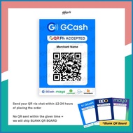 ◭ ❆ ◐ Gcash Maya QR code standee scanner