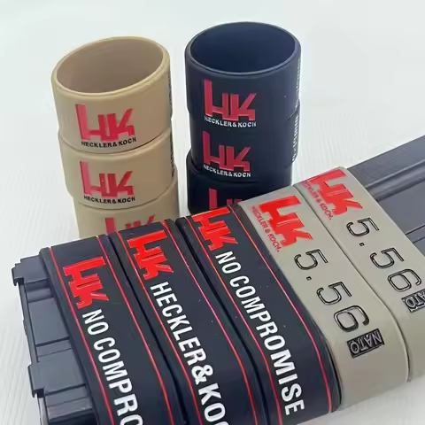 4PCS/Set Tactical HK MP5 9x19mm Thumb Elastic Band HK5.56 HK HECKLER Rubber Band