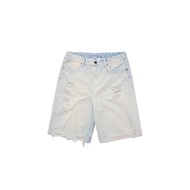 HADES Trio Star Wash Jean Shorts - Genuine HADES Brand unisex jeans shorts