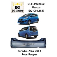 Perodua Alza 2014 Rear Bumper  Facelift (2nd Model) PP Plastic Malaysia (BUMPER BELAKANG)