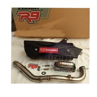 Terjangkau Knalpot R9 Gp H2 Vario Pcx 160 Asli /Knalpot Racing R9 Honda Vario 160