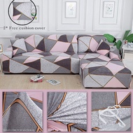 Stretch Sofa Covers Elastic Cover for Sofas Corner Couch Covers L Shape Sectional Slipcovers Furniture Protector for Liv