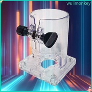 WU Portable  Router Base Woodworking for Palm Router Base Plastic Thicken for Protection Cover Carpe
