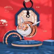 MMLUCK Cartoon Model Flying Tiger with Wings Keychain Plastic Flying Tiger Flying Tiger Pendant Anim