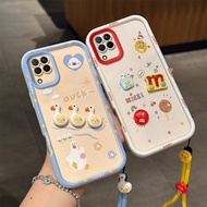Casing Samsung A22 5G Casing Samsung A22 4G Casing  Plush Doll Casing Cute Soft Phone Casing TY-JGSG