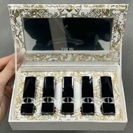 Dior Gold Flower Lipstick Sample 5-piece Set