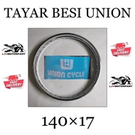 TAYAR BESI MOTORCYCLE RIM UNION 140X17