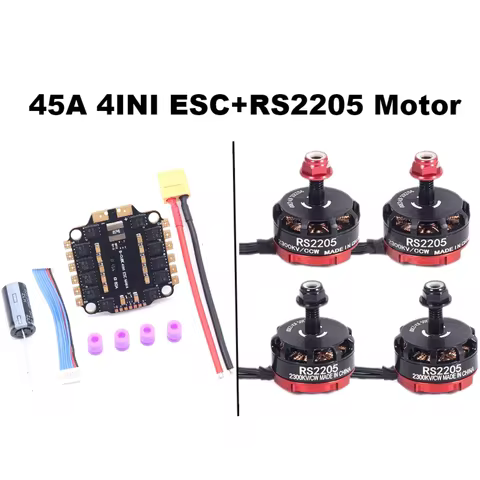 RS2205 2205 2300KV CW CCW Brushless Motor With LittleBee 20A BLHeli_S ESC for FPV RC QAV250 X210 Rac