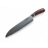 [Swiss Premium Famous Knife] TGM Curved Handle Japanese Chef's Knife 180mm 73-Layer Forged Pressure 