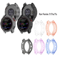 Transparent TPU Protector Case Cover for Garmin Fenix 7 7X 7S