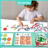 Math Learning Toys for Children Educational Toys Magnetic Wooden Fraction Books for 3-6 Years Old Ch