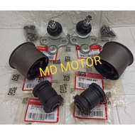 Large and Small Arm Bushings + Ball Joint Crv Gen 3 6 Pcs