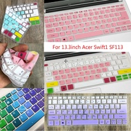 For 13.3inch Acer Swift 1 Swift 3 SF113 SF114 TR50 Soft Ultra-thin Silicone Laptop Keyboard Cover Protector