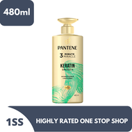 Pantene 3 Minute Miracle Keratin Smooth Conditioner 480ml