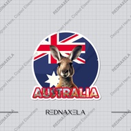 Australia Country Vinyl Sticker 1 Outdoor Travel Suitcase Sticker