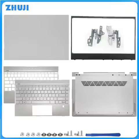 For ENVY 13 13-AQ TPN-W144 New Laptop Case LCD Back Cover/Front Bezel/Palmrest Keyboard/Bottom Case 