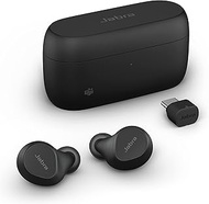 Jabra Evolve2 True Wireless in-Ear Bluetooth Earbuds with Active Noise Cancellation (ANC) and 4-mic
