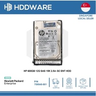 HP 600GB 12G SAS 15K 2.5in SC ENT HDD // 759212-B21 // 759548-001 // EH0600JEDHE // 759202-003