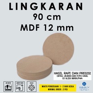 90 cm circle - 12 mm MDF - MDF board wooden MDF board/