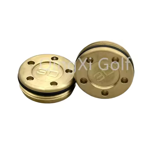 Golf Weight Customized Golden Numeral Putter Screws Weights Compatible with Scotty Cameron Putter Cl