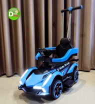 D Kids รถเด็กขาไถ แลมโบกินี 2in1 มีด้ามเข็น/มีเสียงดนตรี No.9005