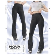 Nova flare pants black