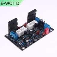 【E-WOITD】 2SC5200หลอด2SA1943 100W DC 35V โมโนแชนเนลขยายเสียง HiFi บอร์ดโมโนแชนเนล100W โมโนพลังงานสูง
