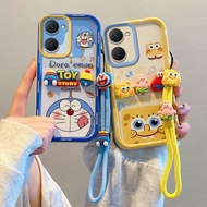 Casing Vivo Y03 4G Casing Vivo Y18 4G Casing Vivo Y18e 4G Casing Compatible with Three-dimensional F