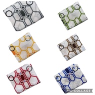 1pc ring curtain trellis design cretona cotton 5ft 6ft standard 7ft 8ft