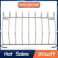 2 Pcs Toast Bread Rack Holder 8  Holes Tool Cooling Grid Bread Rack Rectangle Air Fryer Accessories 