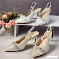 Women's Shoes 9 cm Heels Imported High Heels Glitter High Shoes