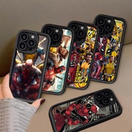 Deadpool Wolverine hp Plating Casing for Samsung A06 FE A05 A16 F04 A03 A15 A25 M15 A34 A24 A14 S25 
