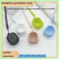 Wireless Earbuds Case Cover Soft Silicone Cover for Wireless Earbuds Portable Earbuds Storage Case for School Camping Dating Partying Travelling yamysesg
