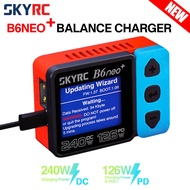 ​SKYRC B6neo Smart Charger High Power DC240W PD126W Multilanguage Balance Charger 600mA XT60/Type-C 