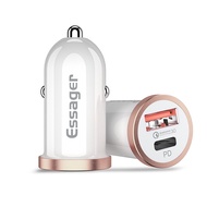 Mini Car Charger Qc3.0 Charger Pd Car Charger Smart Charger Type - c Car Charger Head
